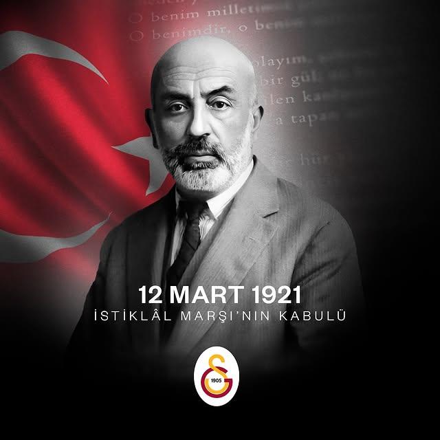 Galatasaray'da İstiklal Marşı Coşkusu