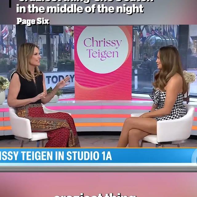 Chrissy Teigen'dan Gece Yarısı Atıştırmalıkları