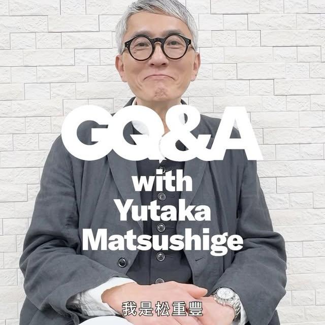 Matsushige Yutaka, GQ Taiwan Okuyucularına Özel Selam Verdi