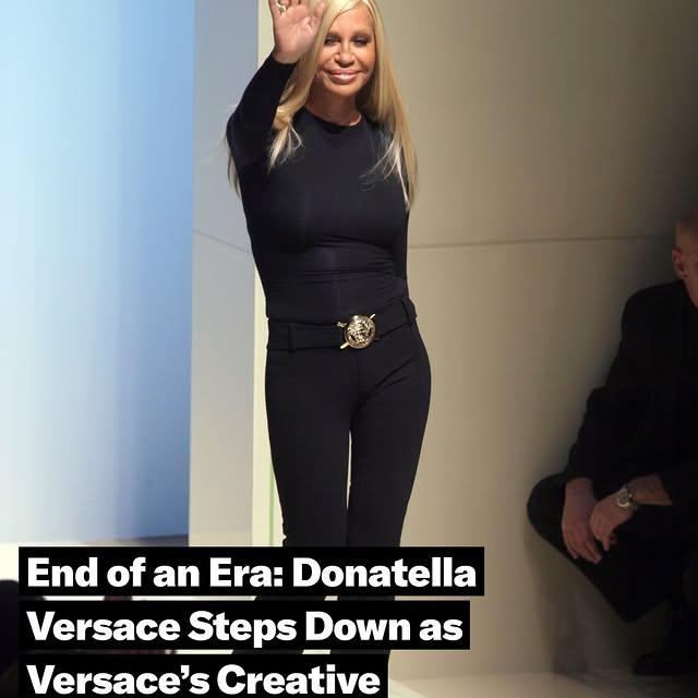 Versace'de Liderlik Değişimi: Donatella Versace Yerine Dario Vitale Geçiyor