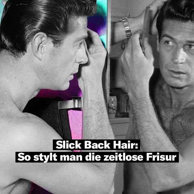 Slick Back Saç Modası: Klasik Stil ve Modern Yorum