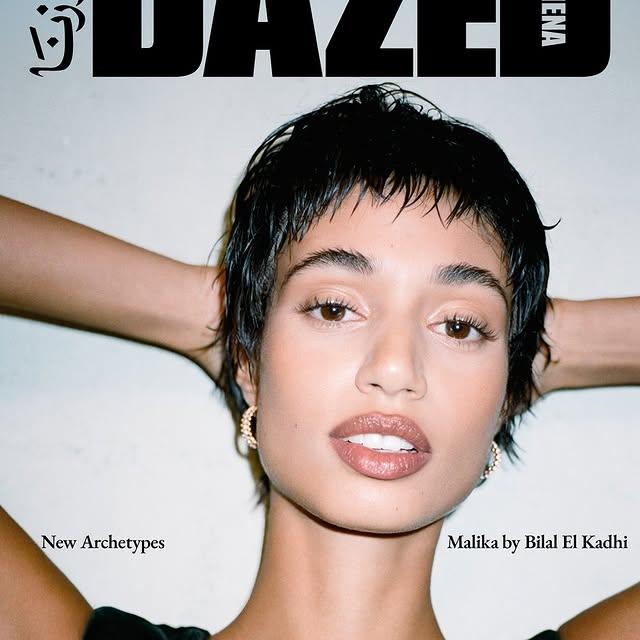 Malika El Maslouhi, Dazed dergisinin yeni sayısının kapağında