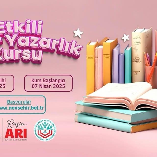 Nevşehir Belediyesi, Etkili Okur Yazarlık Kursu Başlatıyor