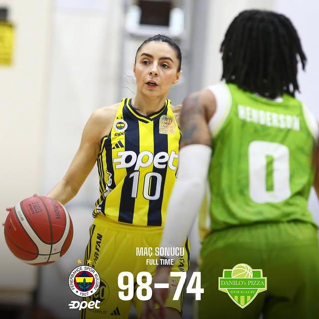 Fenerbahçe Opet, Danilos Pizza'yı Üçüncü Çeyrekteki Performansıyla Yendi