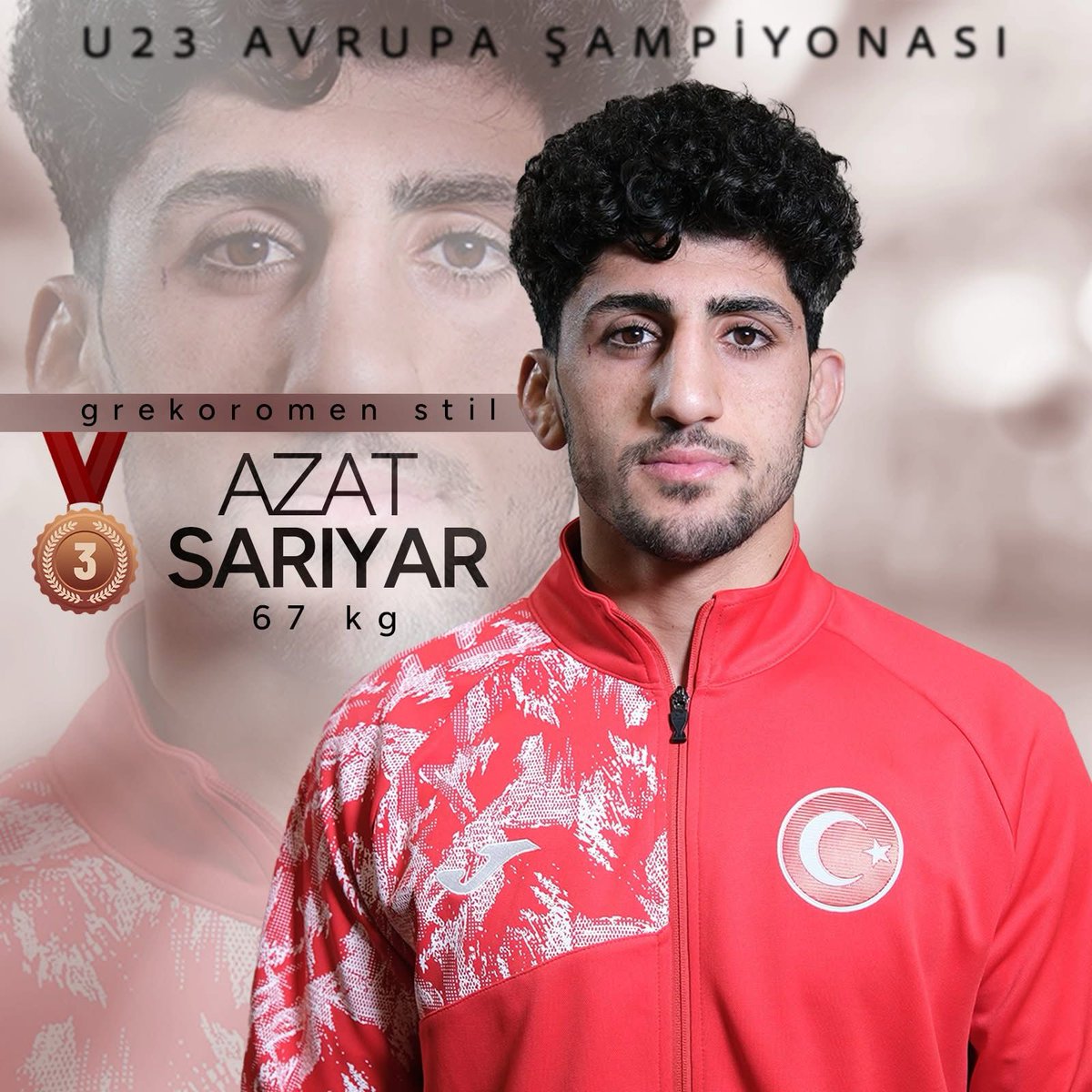 Azat Sarıyar, Avrupa Şampiyonasında Bronz Madalya Kazandı