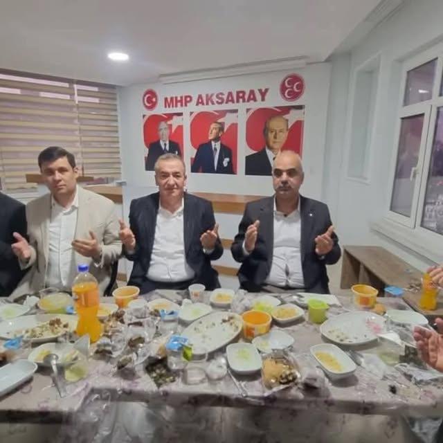 MHP Aksaray İftar Programına Ülkü Ocakları'ndan Yoğun Katılım