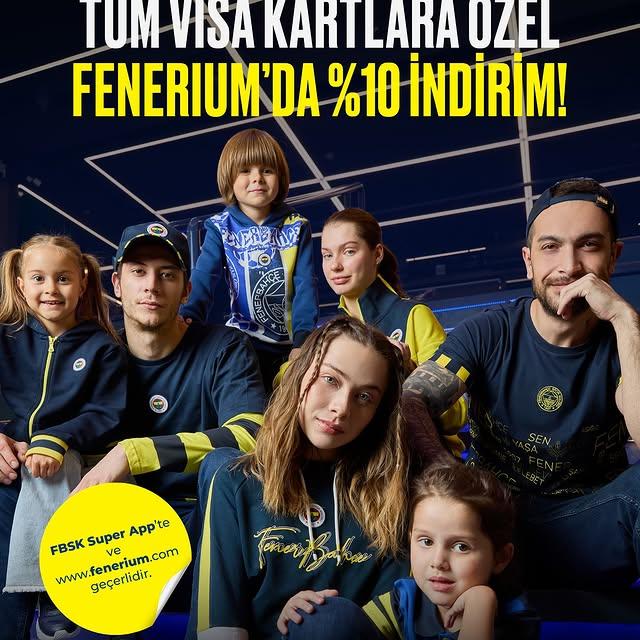 Fenerbahçe Taraftarına Visa Kart ile Alışverişte İndirim İmkanı