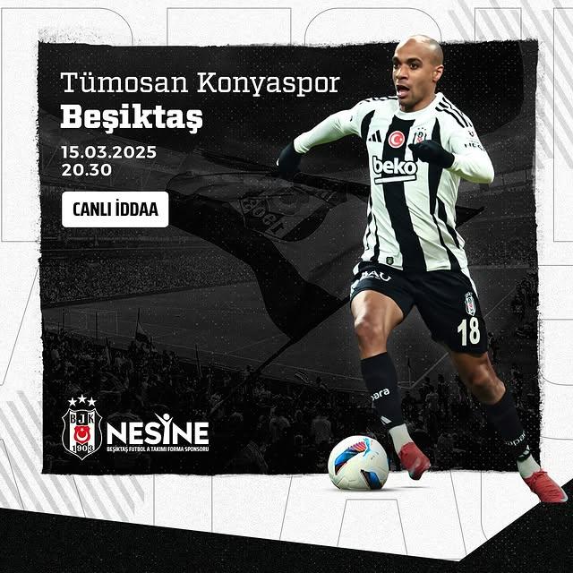 Beşiktaş, TÜMOSAN Konyaspor ile Deplasman Mücadelesine Çıkıyor