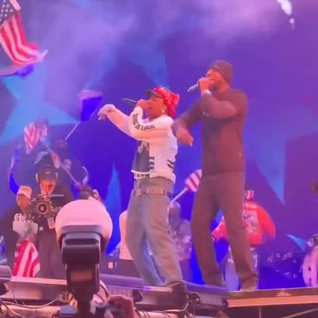 A$AP Rocky, Rolling Loud Sahnesinde Skepta ile Bir Arada