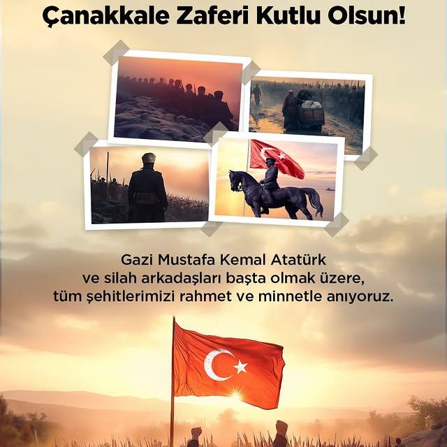 Kiğılı Giyim, Çanakkale Zaferi'nin Yıl Dönümünde Saygılarını Sundu