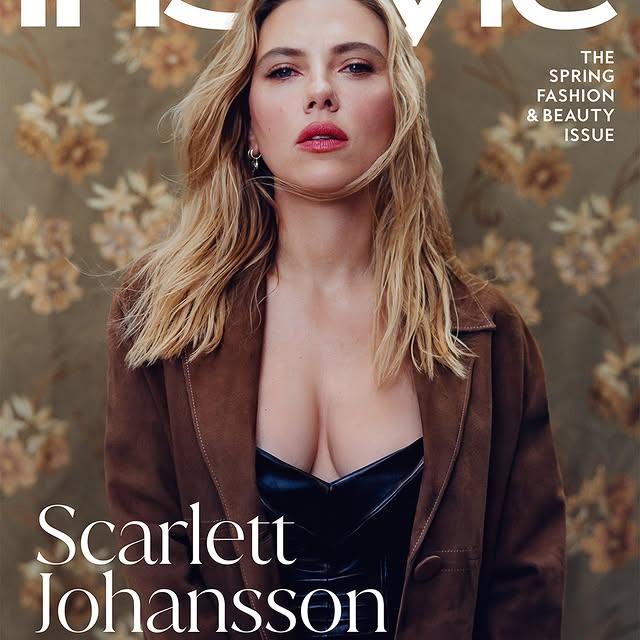 Scarlett Johansson, Prada'nın Yeni Koleksiyonunu InStyle Dergisi için Poz Vererek Tanıttı