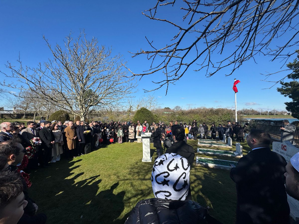 Portsmouth'ta Çanakkale Zaferi ve Şehitleri Anma Töreni Düzenlendi