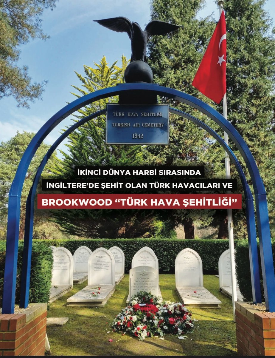 Brookwood Hava Şehitliği'nde Türkiye'ye Ait Anıt, Kara Kuvvetleri Dergisi'nde Yayınlandı