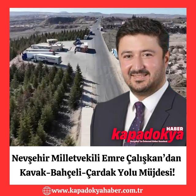 Nevşehir'de Kavakbahçeli-Çardak Yolu Modernizasyonu Devam Ediyor