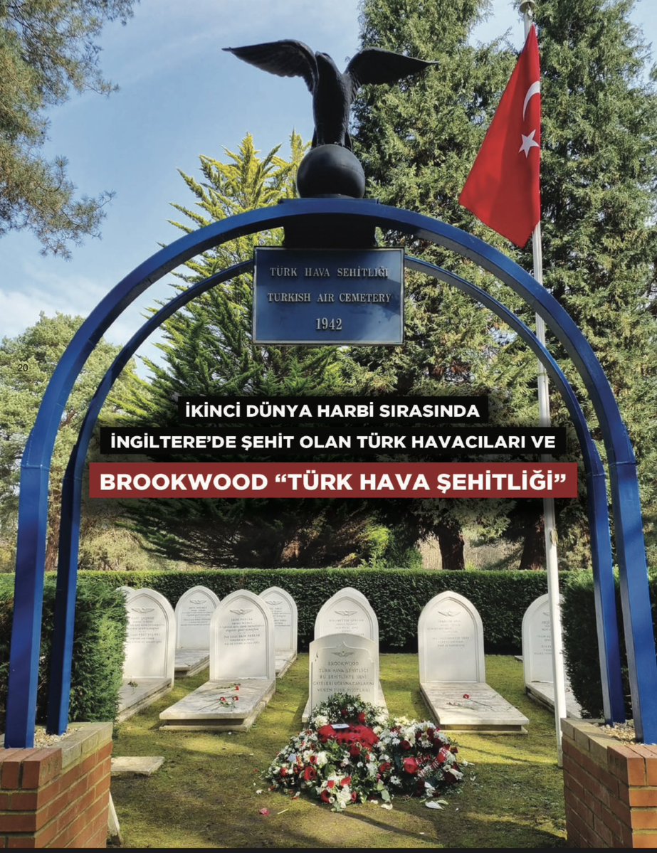 Brookwood'daki Türk Şehitliği, Hava Kuvvetleri Dergisi'nde Öne Çıktı