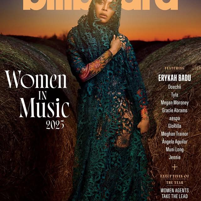 Erykah Badu, Billboard Kadınlar Müzik Ödülleri'nde Onurlandırılıyor