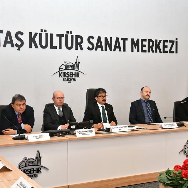 Kırşehir'de Bağımlılıkla Mücadele Toplantısı Yapıldı