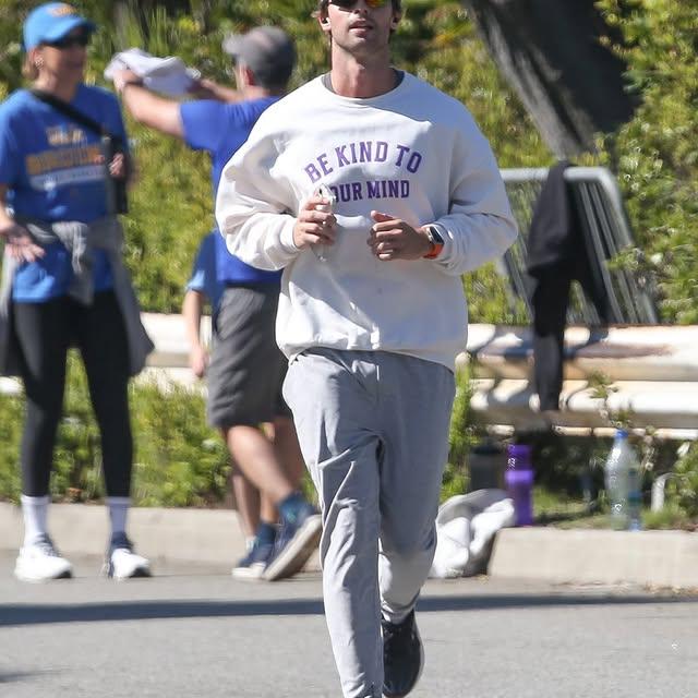 Patrick Schwarzenegger, Los Angeles'ta Koşarken Görüntülendi