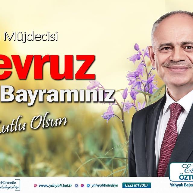 Yahyalı Belediyesi'nden Nevruz Bayramı Mesajı