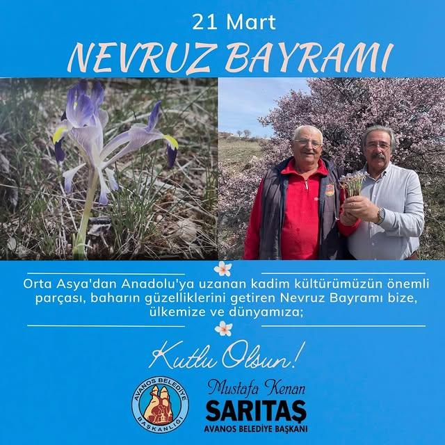 Avanos'ta Nevruz Coşkusu: Başkan Sarıtaş Kutlama Mesajı Yayınladı