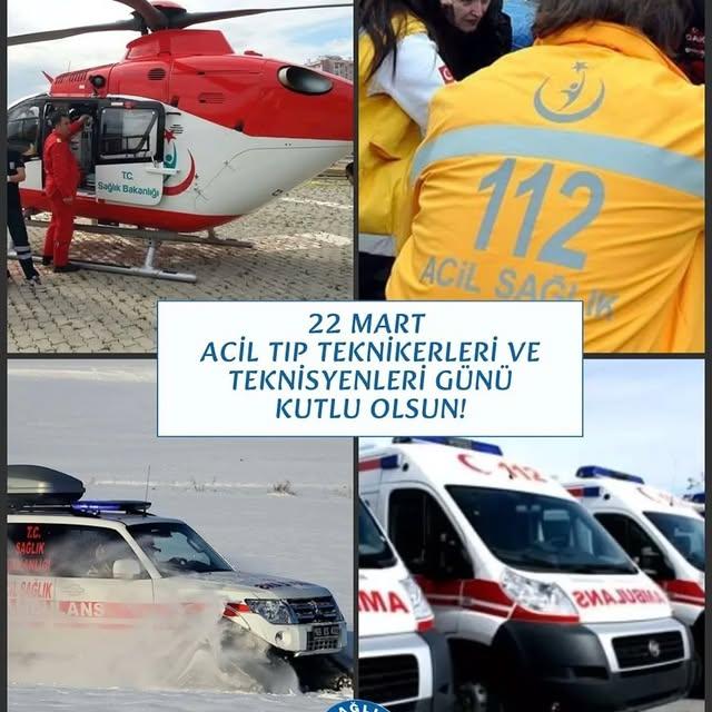 Acil Tıp Teknisyenleri ve Teknikerlerinin Günü Kutlandı