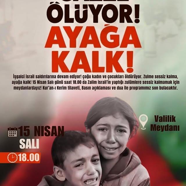 Aksaray Enderun Aileyi Koruma Derneği Filistin Desteğini Güçlendirecek