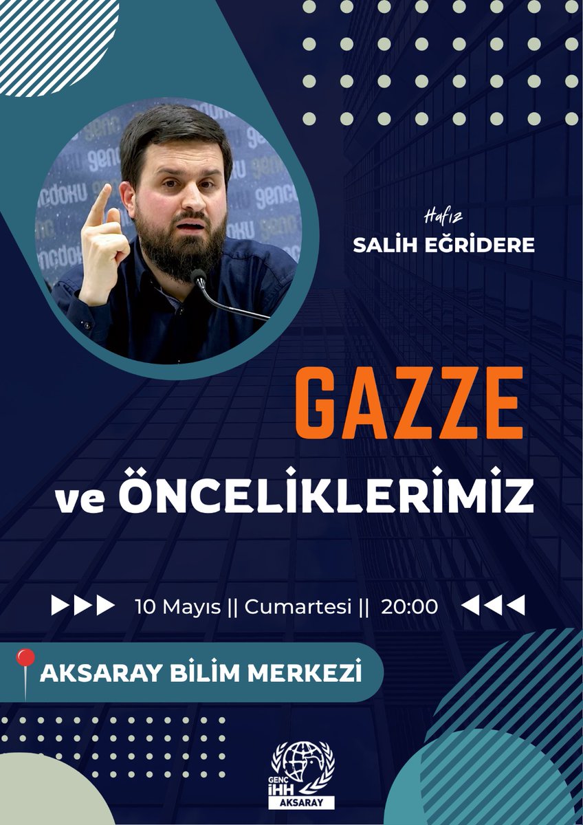 Aksaray'da Gazze ve Ümmetin Öncelikleri Konferansı Düzenlenecek