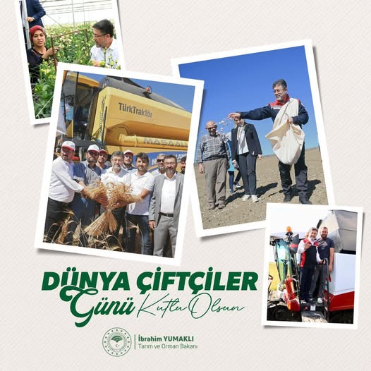 Tarım ve Orman Bakanı Yumaklı, Çiftçilere Şükranlarını Sundu