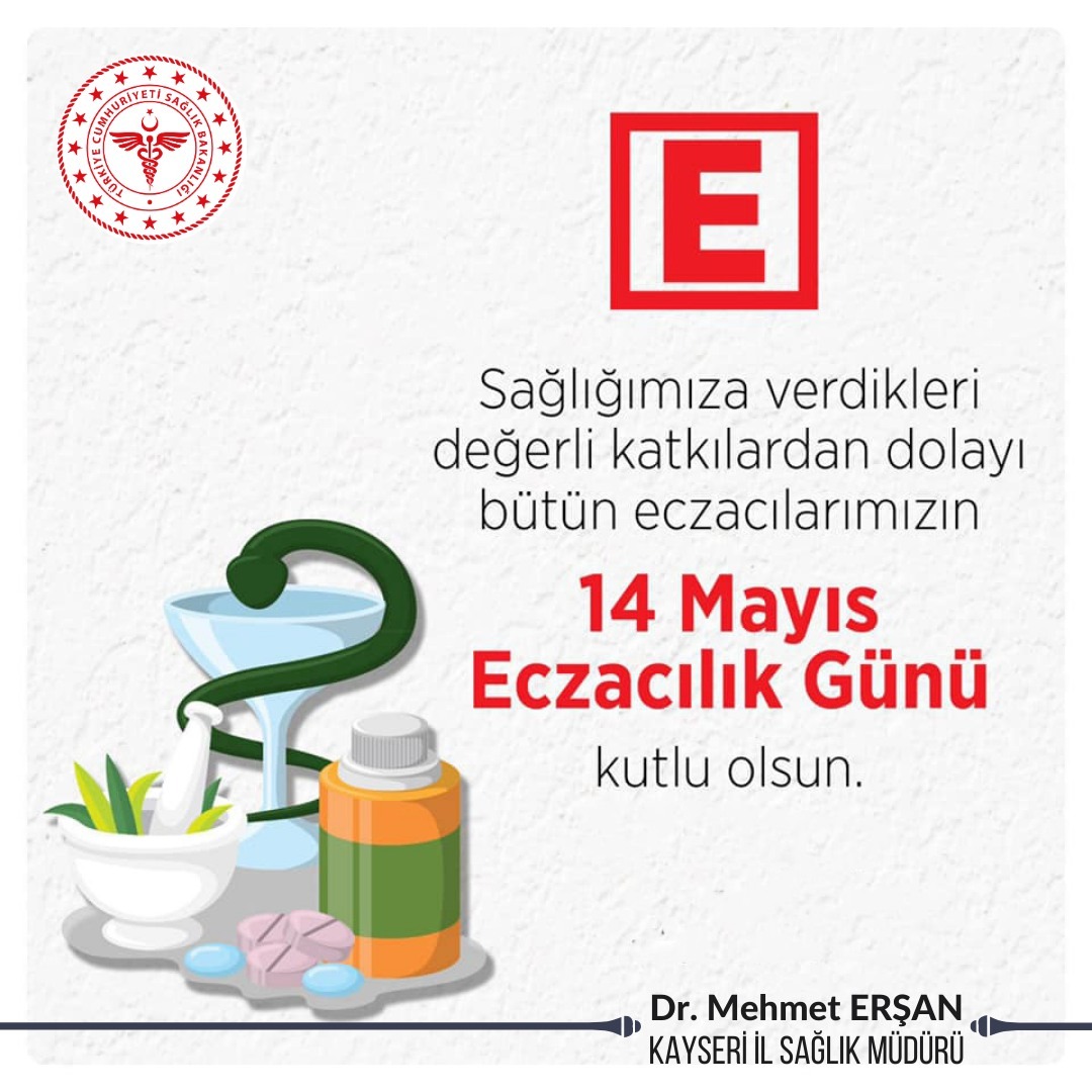 Kayseri'de Eczacılar Günü Kutlandı