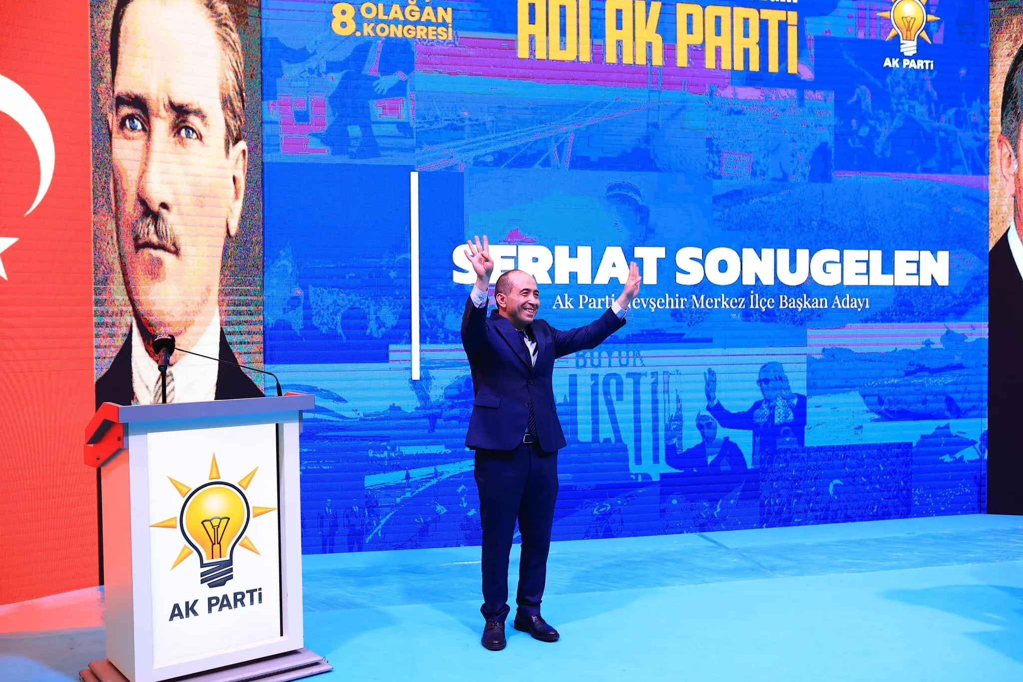 AK Parti Nevşehir 8. Olağan Kongresi Coşkulu Bir Katılımla Gerçekleştirildi